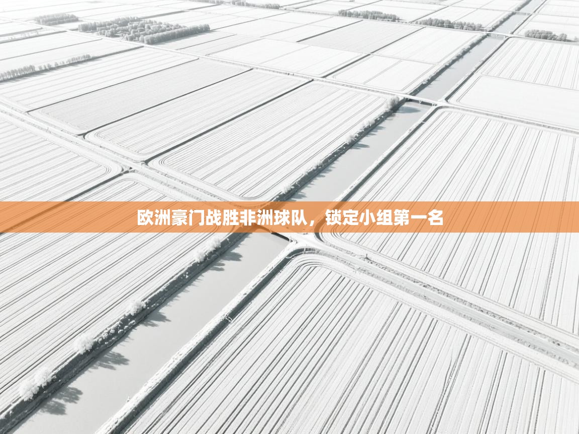 欧洲豪门战胜非洲球队，锁定小组第一名  第1张